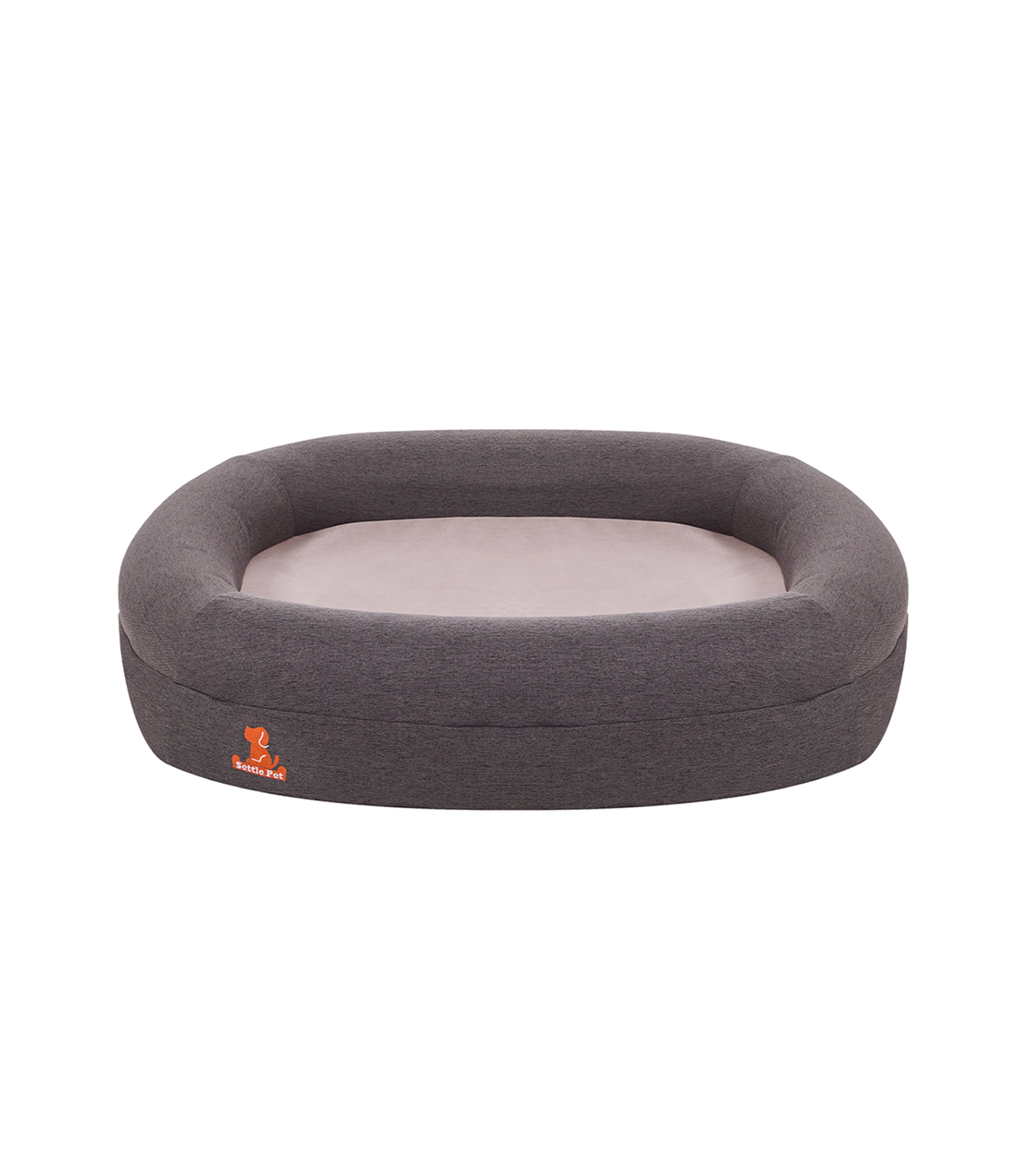 Medium Cloud Gray Settle Bed