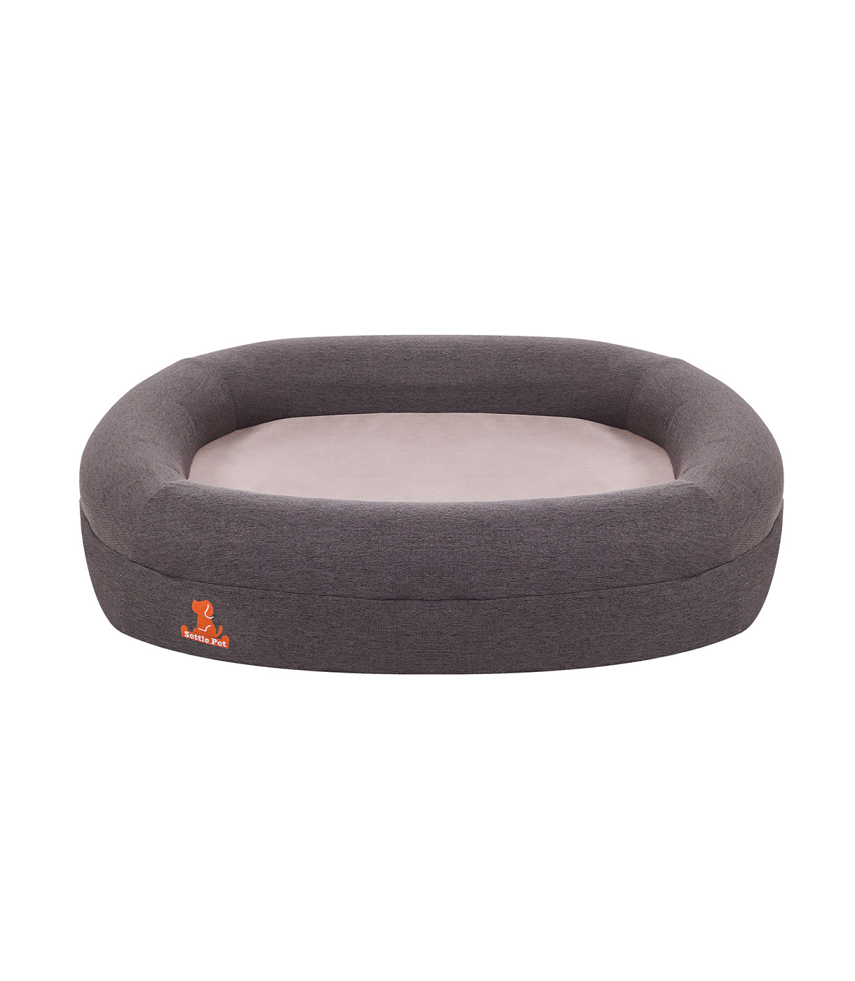 Medium Cloud Gray Settle Bed
