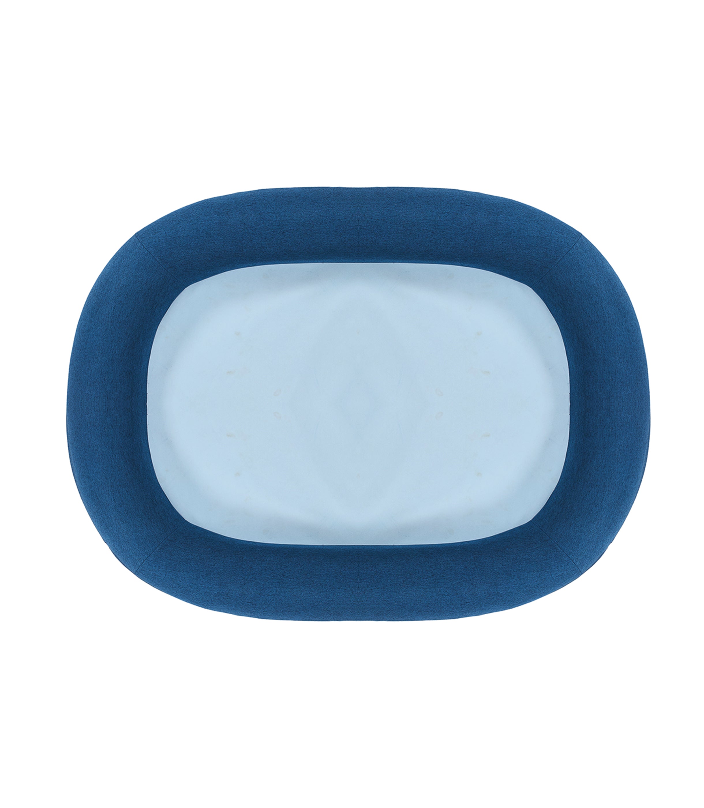 Large Twilight Blue Settle Bed