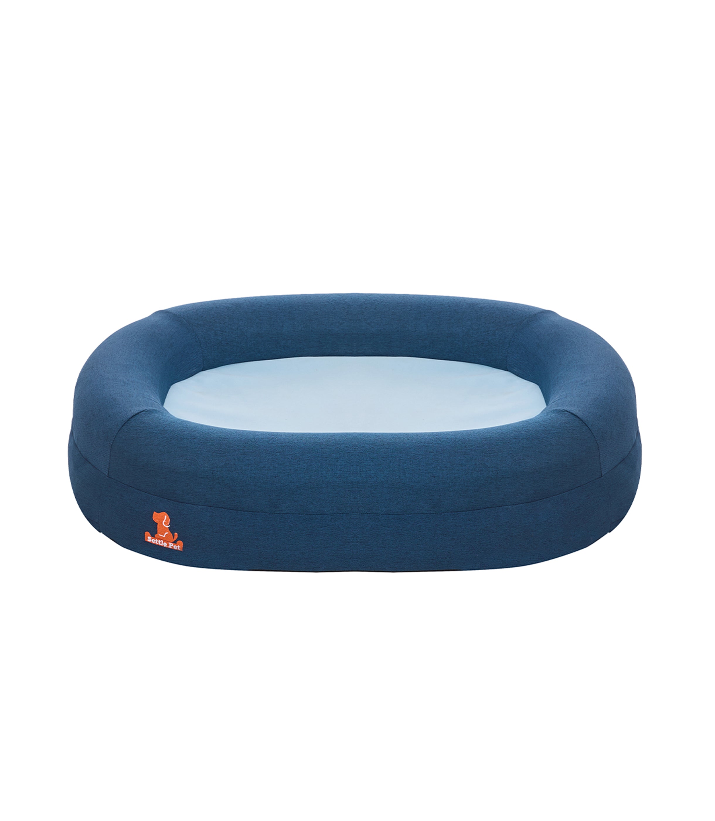 Medium Twilight Blue Settle Bed