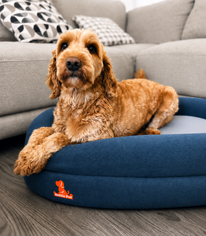 Small Twilight Blue Settle Bed