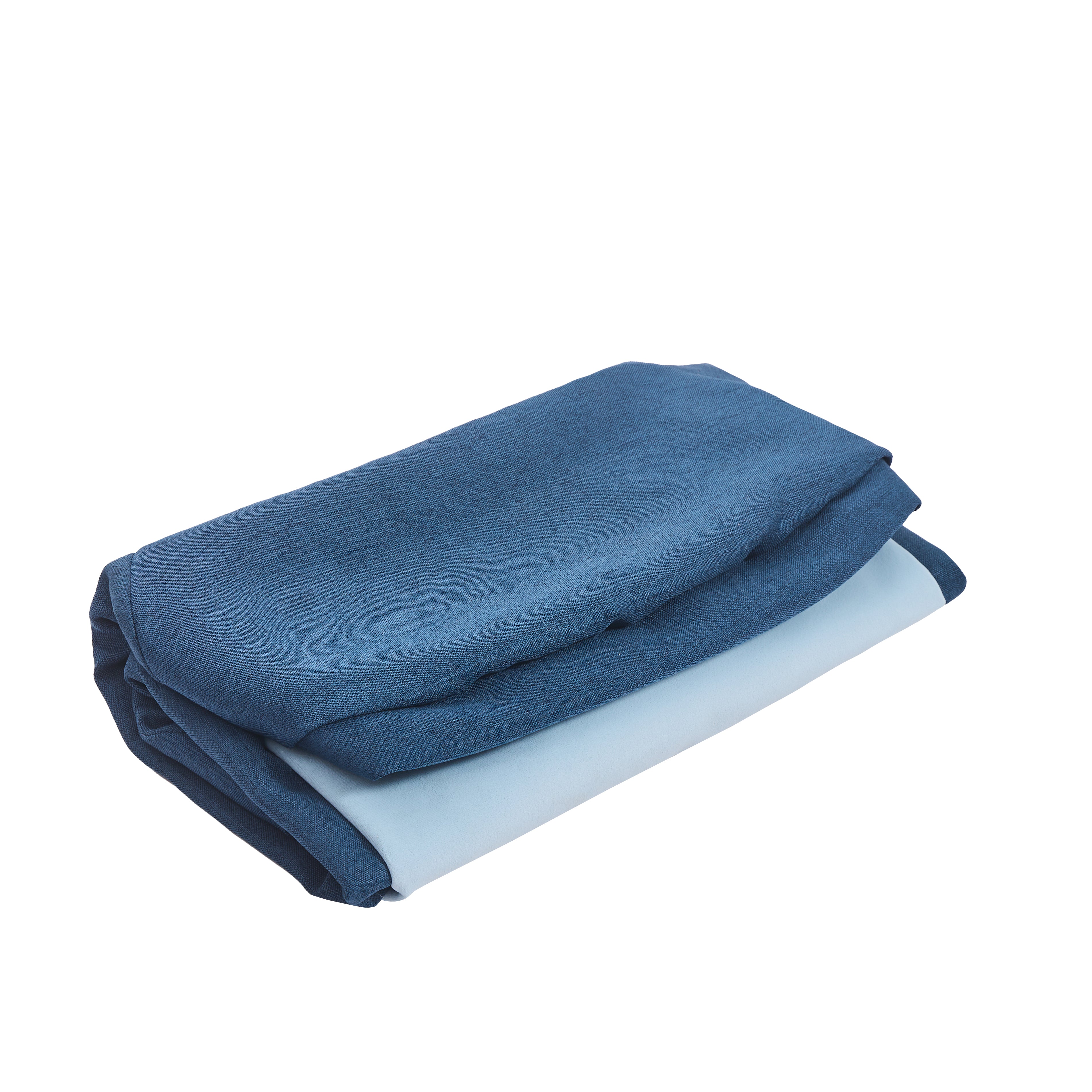 Large Twilight Blue Settle Bed Cover