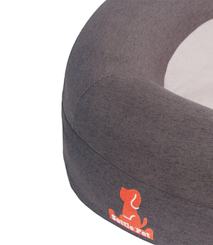 Small Cloud Gray Settle Bed Cover