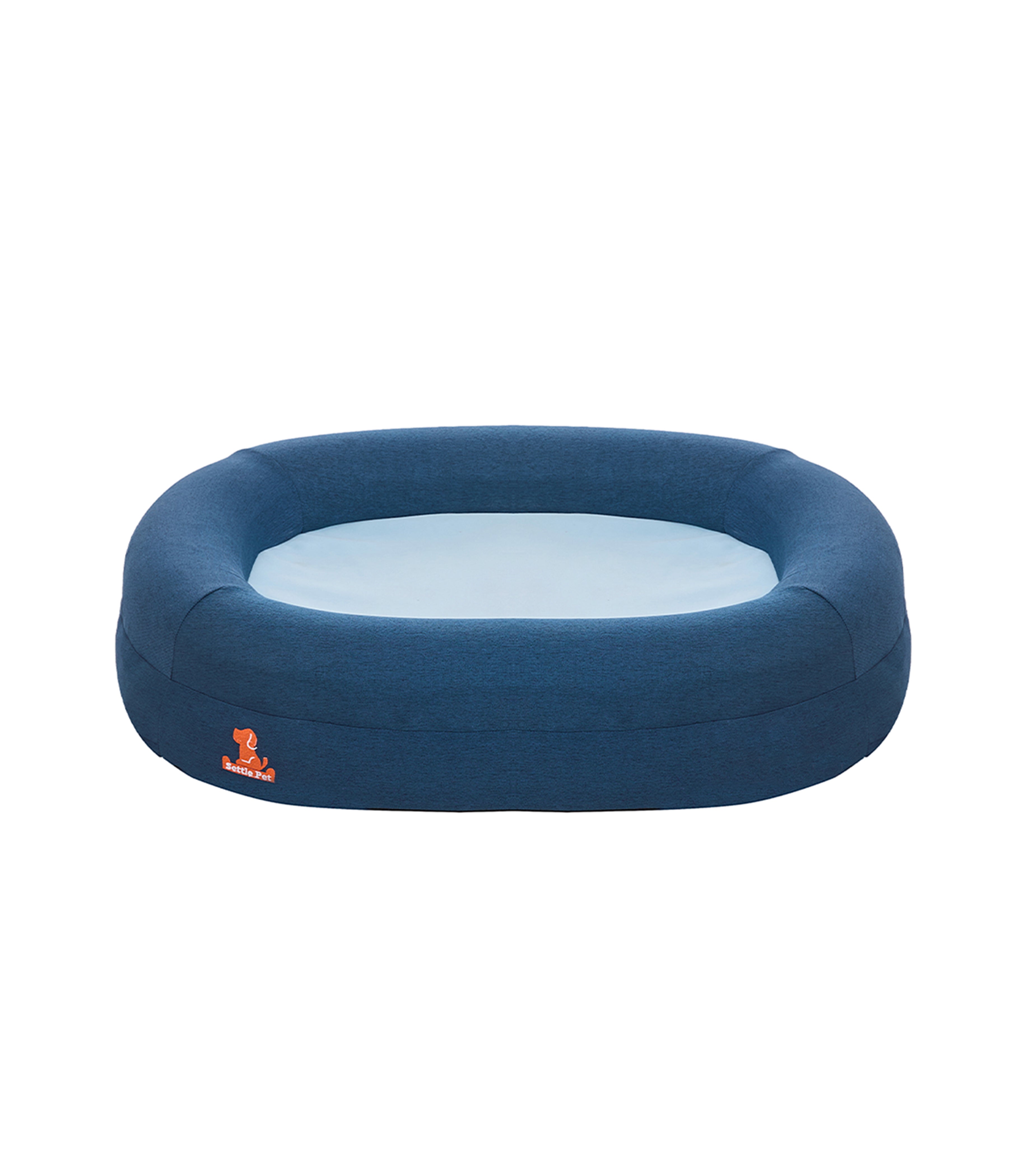 Medium Twilight Blue Settle Bed