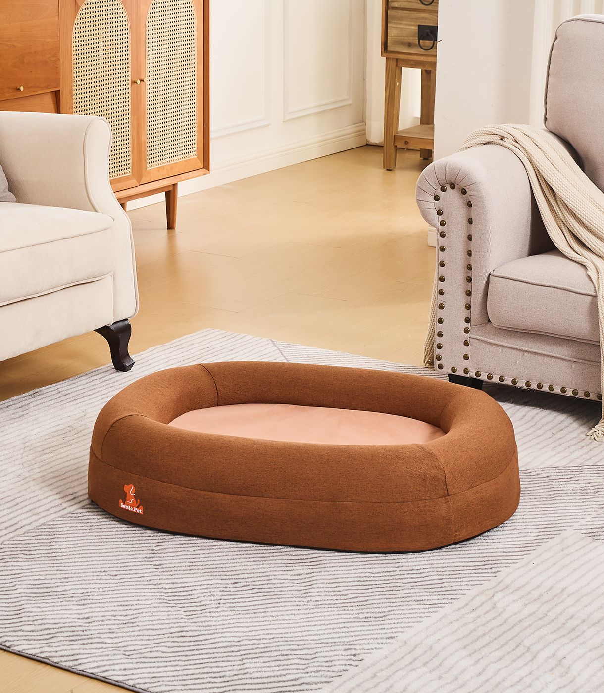 Medium Cocoa Mocha Settle Bed
