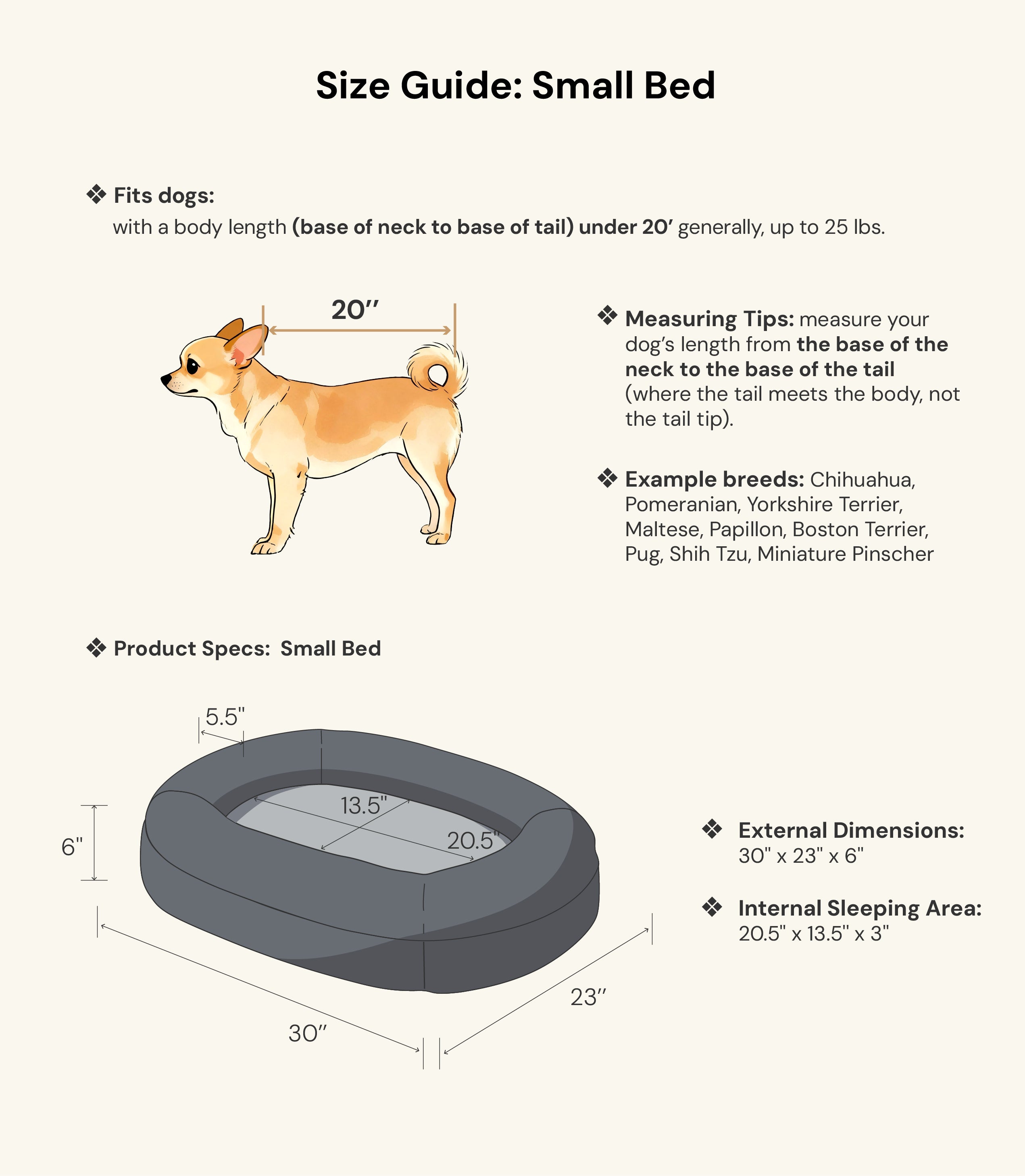 Small Cloud Gray Settle Bed