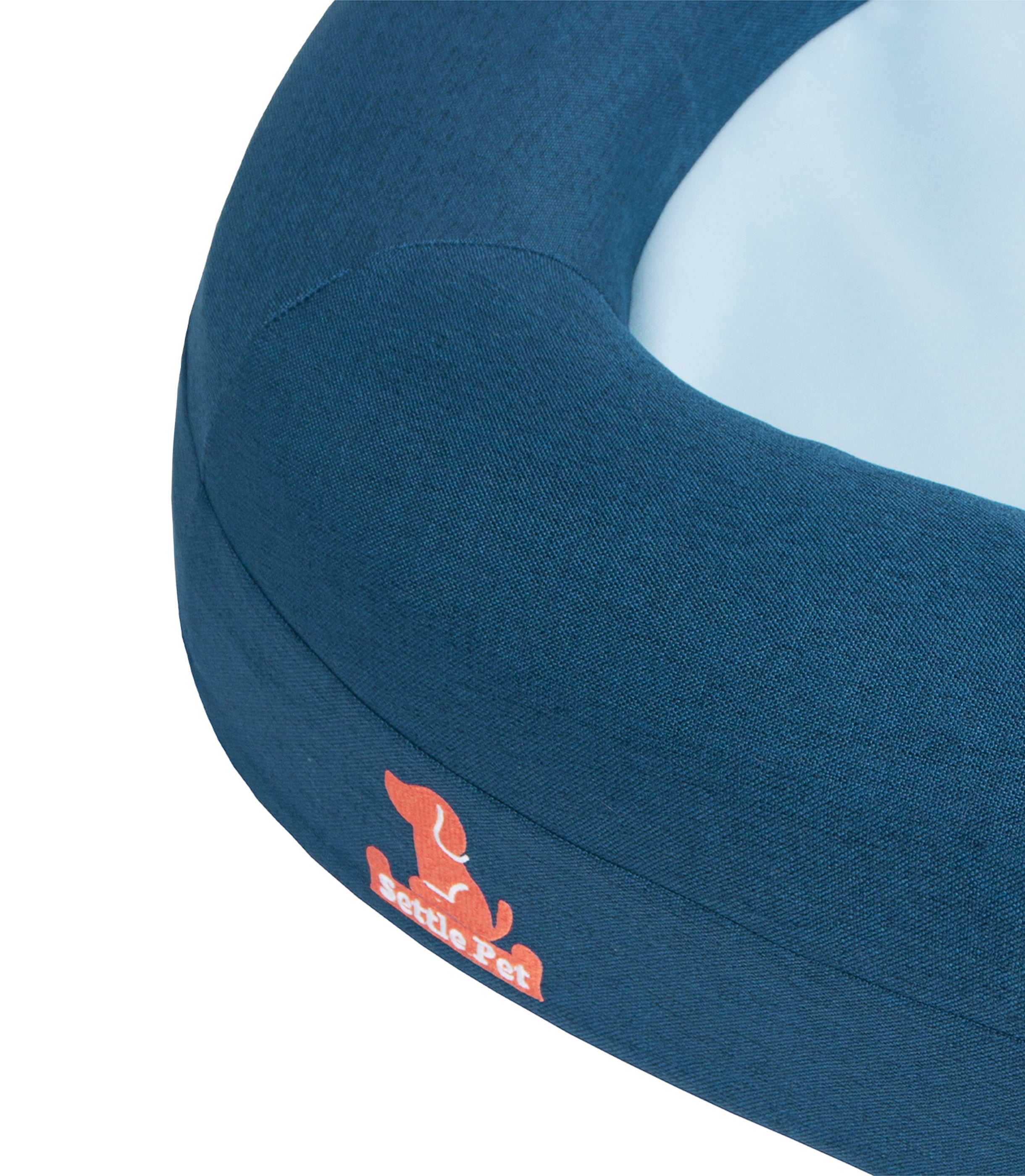 Small Twilight Blue Settle Bed