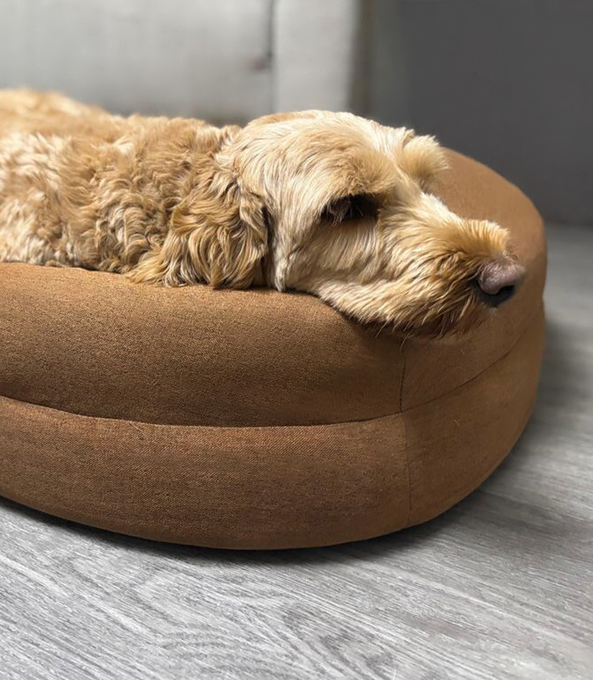 Small Cocoa Mocha Settle Bed