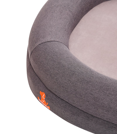 Large Cloud Gray Settle Bed Cover