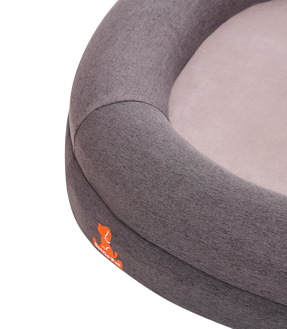 Large Cloud Gray Settle Bed