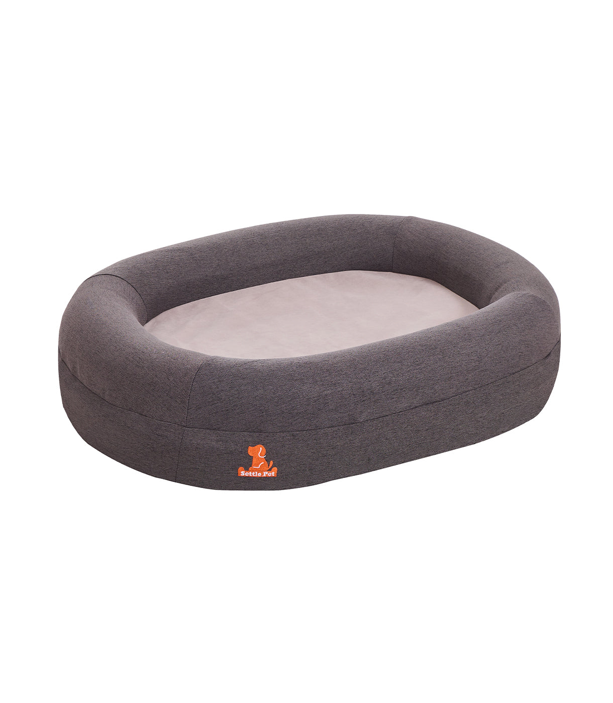 Medium Cloud Gray Settle Bed