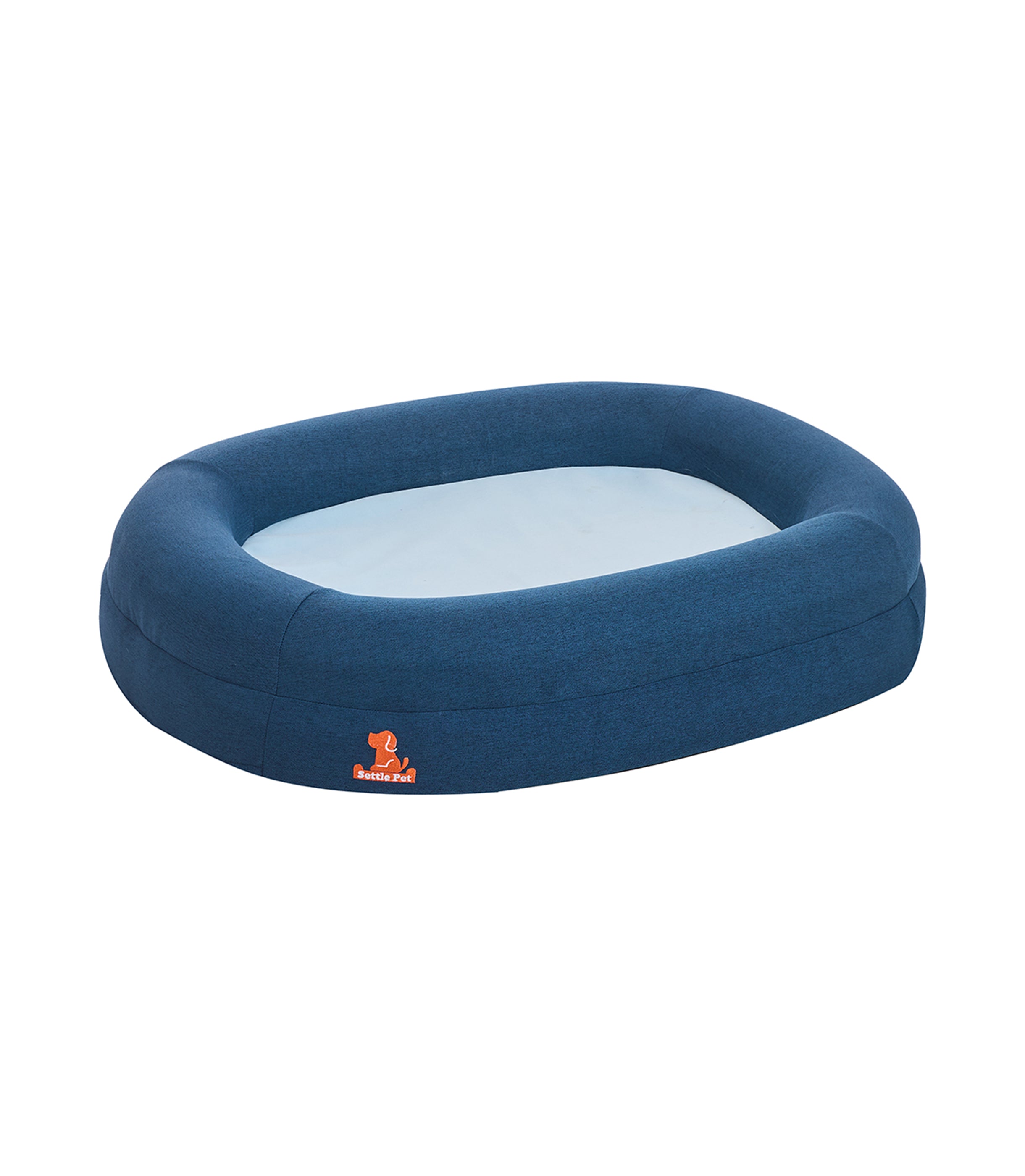 Medium Twilight Blue Settle Bed