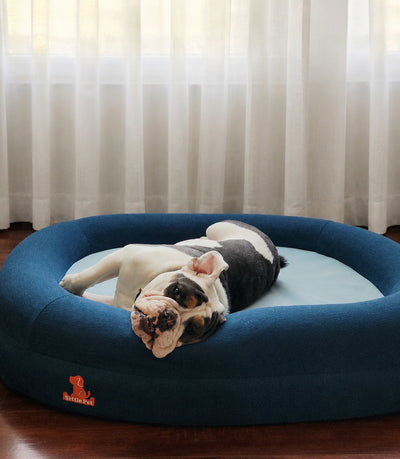 Medium Twilight Blue Settle Bed